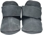 Lodger Walker Babyslofjes - Leer Donkergrijs -15-18 mnd