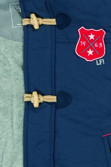 lief! lifestyle Jongens Winterjas - Blauw - Maat 110