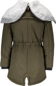 NoBell' Meisjes Winterjas - Dusty Olive - Maat 146/152