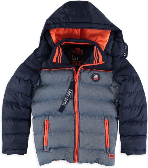 Cars jeans Jongens Winterjas Drains Navy - Maat 164