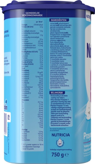 Nutrilon Prosyneo 1 - Flesvoeding - 750 gram