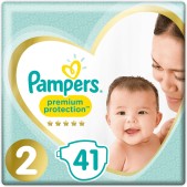 Pampers Premium Protection - Maat 2 (Mini) 4-8 kg - 41 S