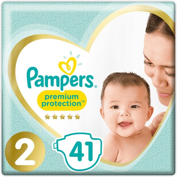 Pampers Premium Protection - Maat 2 (Mini) 4-8 kg - 41 S