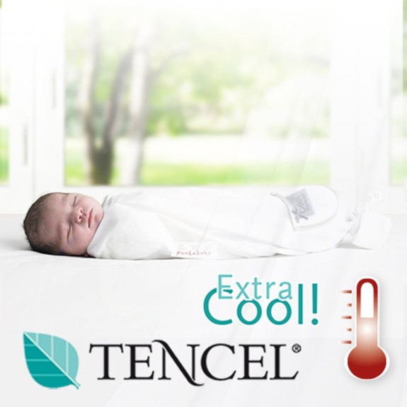 Puckababy Piep - Inbakerslaapzak 0/3 m - Tencel SUMMER