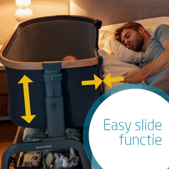 Maxi-Cosi Iora 2-in-1 co-sleeper - Essential Graphite
