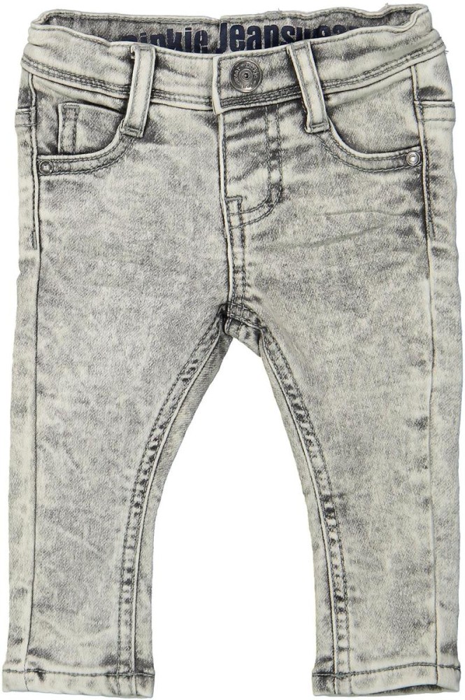 Dirkje Jongens Jeans - Faded grey jeans - Maat 98 - Babyoutlet