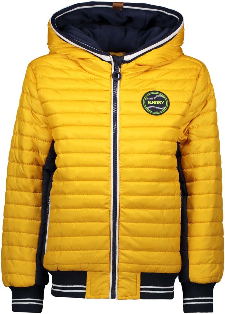 B.Nosy Jongens Winterjas - mars geel - Maat 98/104 - Babyoutlet
