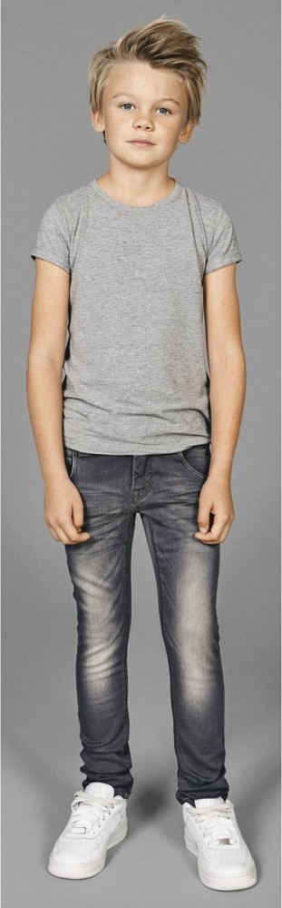 Name it broek jongens - grijs - NITclas - maat 116 - Babyoutlet