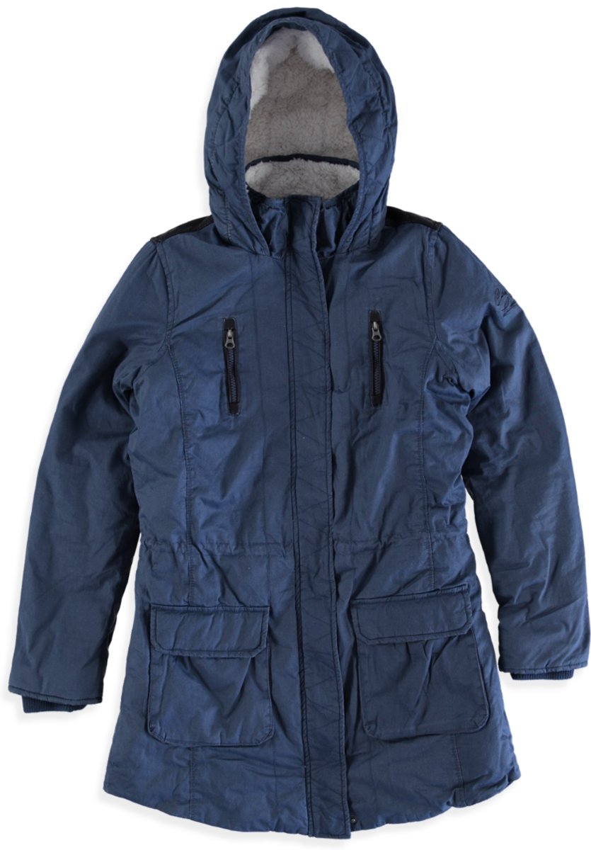 Meisjes Jas Tummy - Blauw - Maat 140