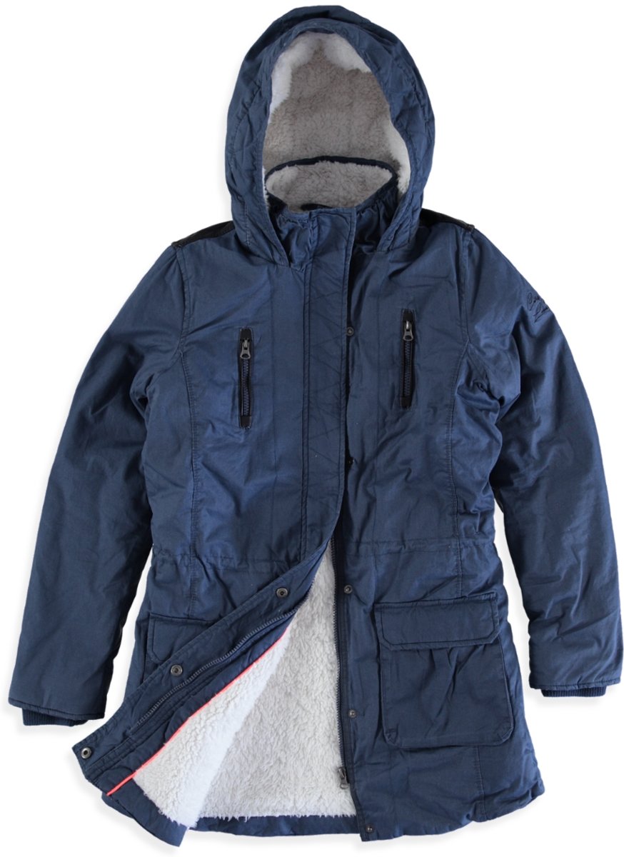 Meisjes Jas Tummy - Blauw - Maat 140 - afbeelding 2