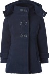 Meisjes Jas - blauw - Maat 74