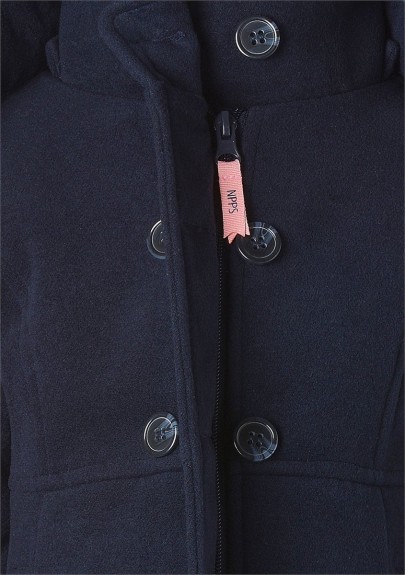 Noppies Meisjes Jas - blauw - Maat 74
