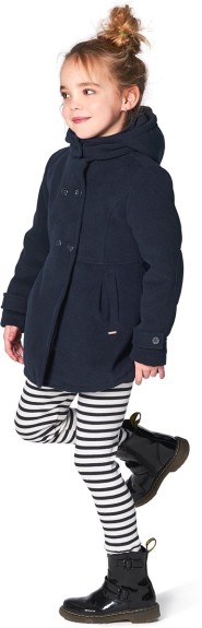 Noppies Meisjes Jas - blauw - Maat 74