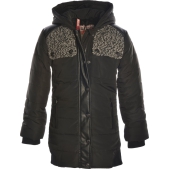 FLO Meisjes Parka - black - Maat 98