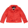 Moodstreet Meisjes Mantel - soft red - Maat 110