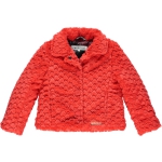 Meisjes Mantel - soft red - Maat 110
