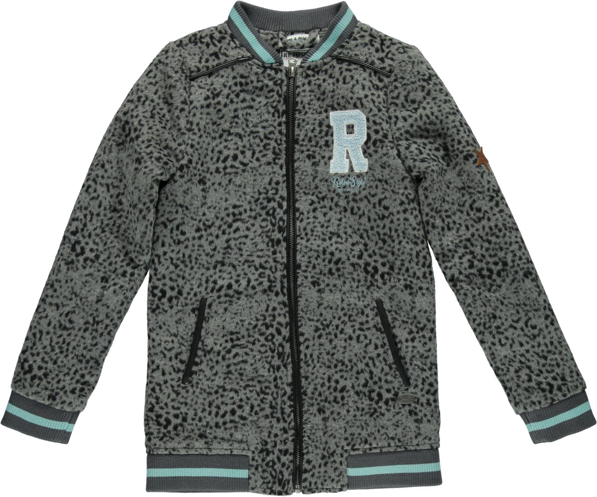 Meisjes Jack - Panter print - Maat 146/152
