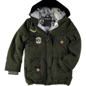 NoBell' Meisjes Parka - army - Maat 122/128