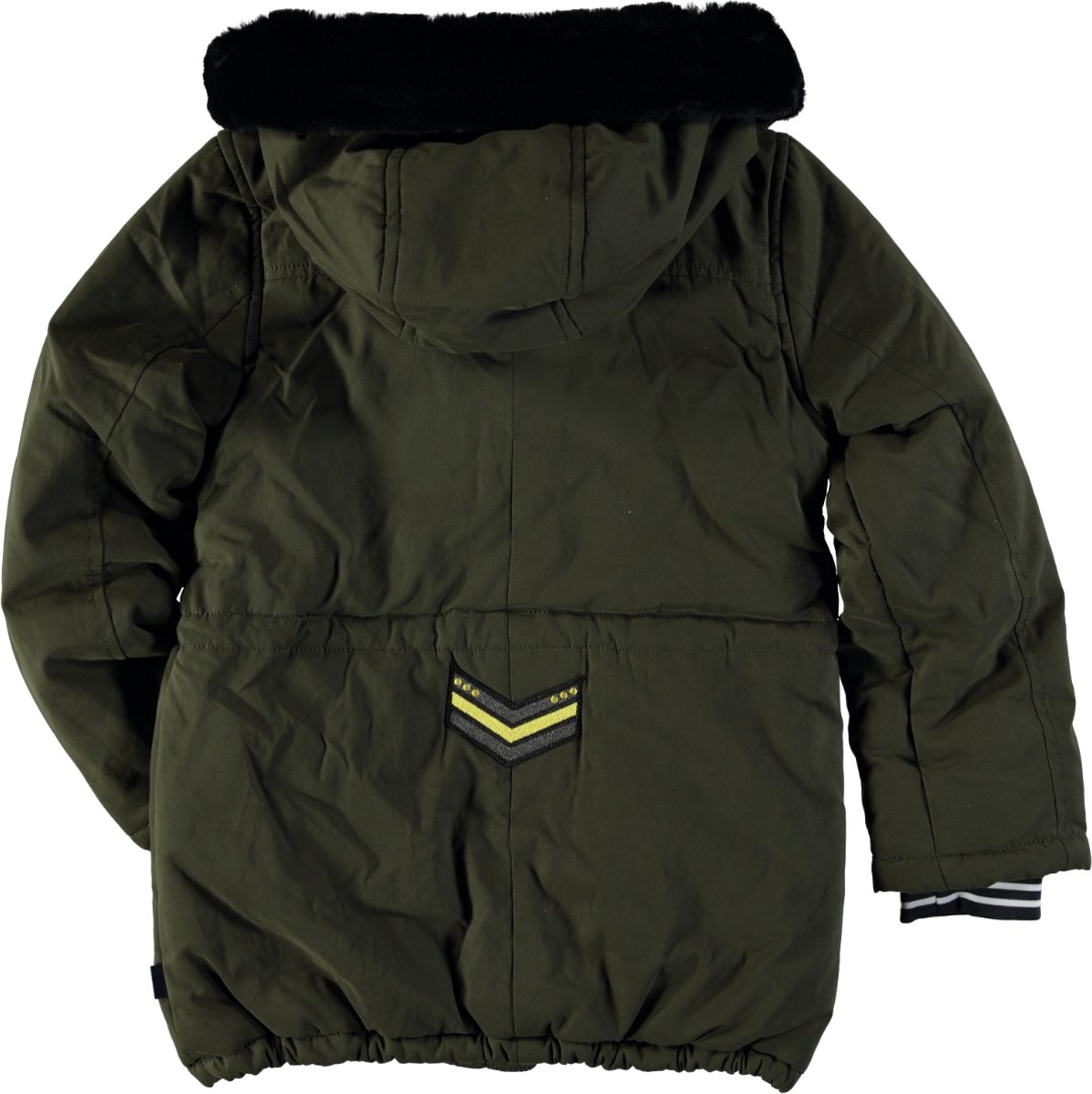 Meisjes Parka - army - Maat 122/128 - afbeelding 2