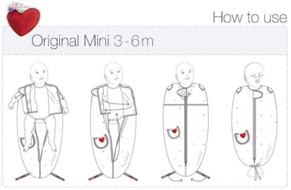  Puckababy Mini - Inbakerslaapzak 3/6 m - Bear