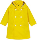 Petit Bateau Regenjas - geel - Maat 74cm