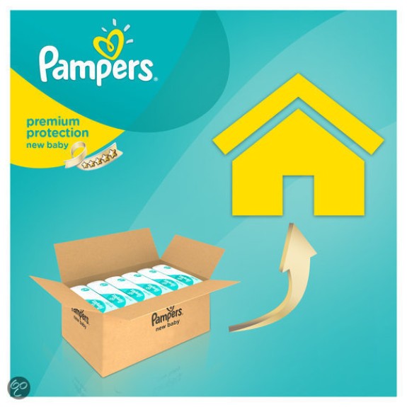 Pampers New Baby - Maat 2 (Mini) 4-8 kg - Maandbox 240 S