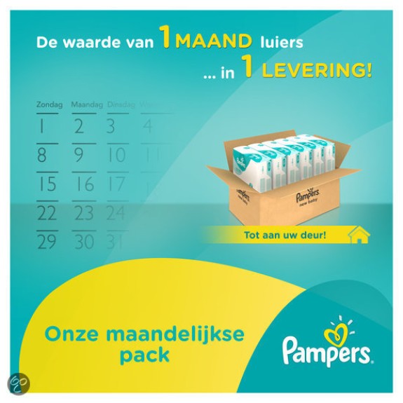 Pampers New Baby - Maat 2 (Mini) 4-8 kg - Maandbox 240 S