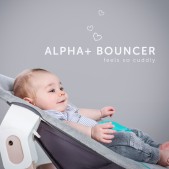 Hauck Alpha Newborn bouncer 2 in 1 Wipstoeltje Hearts