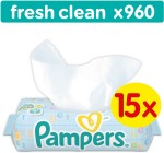 Fresh Clean - 960 Stuks (15x64) - Babydoekjes