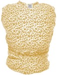 Draagdoek Stretchy Wrap Deluxe Yellow Leopard Maat M