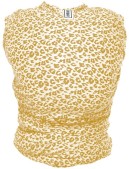 Bykay Draagdoek Stretchy Wrap Deluxe Yellow Leopard Maat