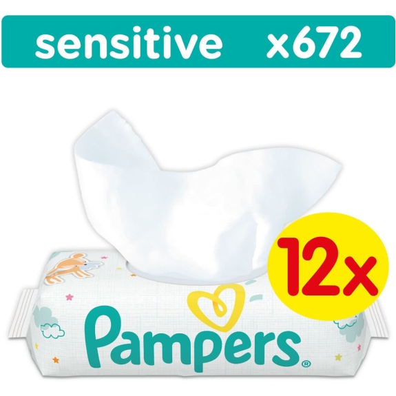 Pampers shop sensitive 12x56
