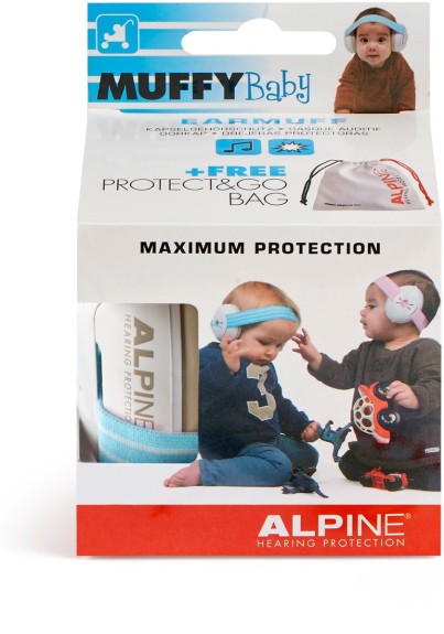 Alpine Muffy Baby Blue -Gehoorbescherming Baby/Peuter
