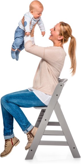 Hauck Alpha+ Kinderstoel - Grijs