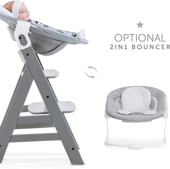 Hauck Alpha+ Kinderstoel - Grijs