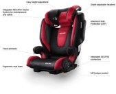 Recaro Monza Nova 2 Seatfix - Autostoel - Ruby