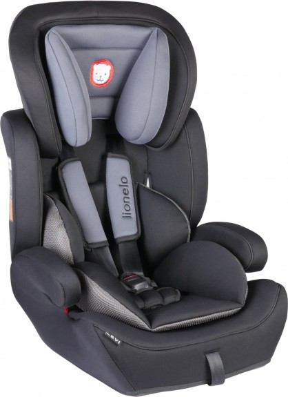 Lionelo Levi Plus Autostoel 9-36 Kg - zwart/grijs met ex