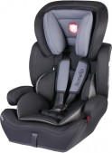 Lionelo Levi Plus Autostoel 9-36 Kg - zwart/grijs met ex