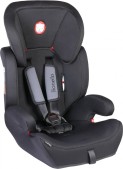 Lionelo Levi Plus Autostoel 9-36 Kg - zwart/grijs met ex