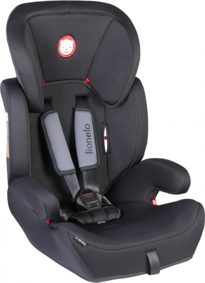 Lionelo Levi Plus Autostoel 9-36 Kg - zwart/grijs met ex