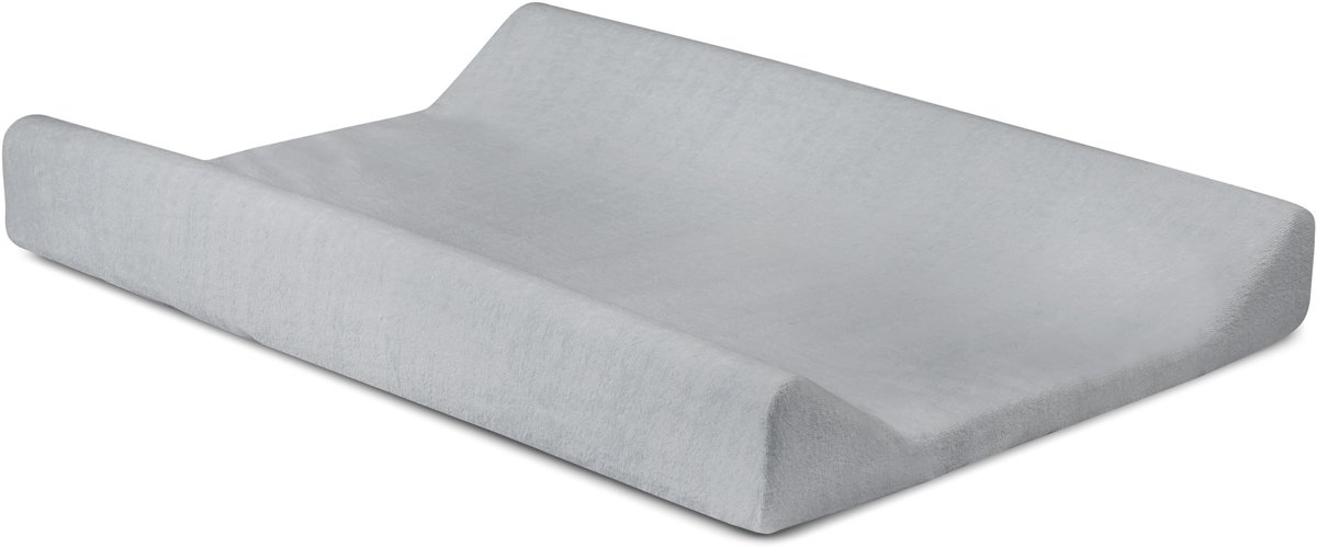 Waskussenhoes badstof 50x70cm soft grey