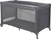 Topmark Jackie Campingbedje met verhoger en wielen grijs