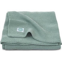 Jollein Basic knit Deken - 75x100cm Forest Green