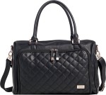 Luiertas Double Zip Quilted Ebony Black
