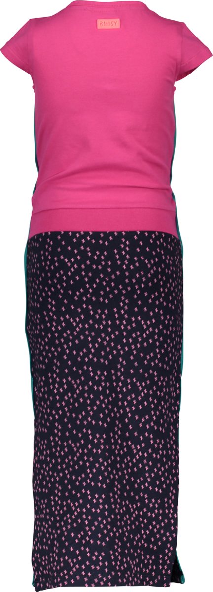 Maxidress Jurk - lipstick - Maat 110/116 - afbeelding 2