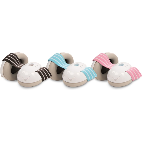 Alpine Muffy - Gehoorbescherming Baby Peuter  Zwart