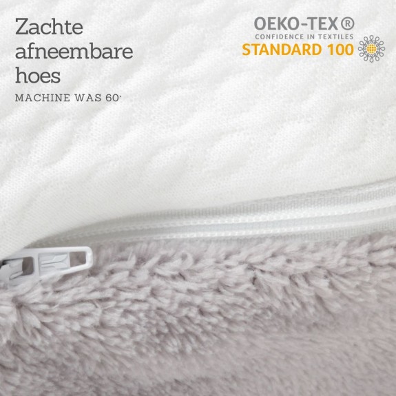 Snoozzz voedingskussen XL Zwangerschapskussen met hoes- 