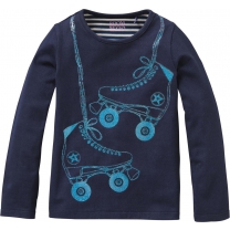 Room Seven Meisjesshirt - Blauw - Maat 86