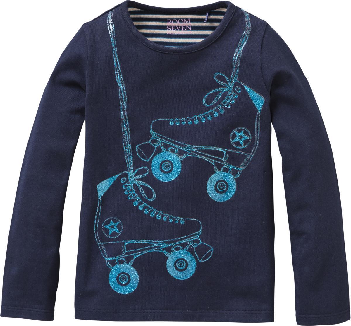Meisjesshirt - Blauw - Maat 86