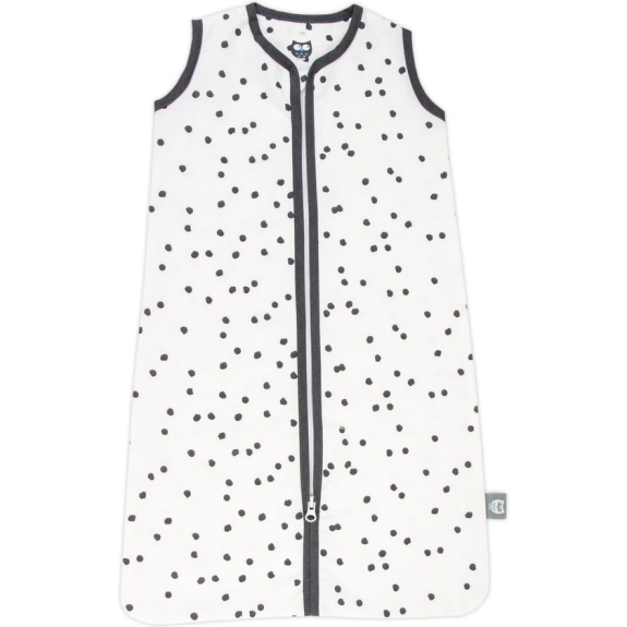 Briljant baby Zomerslaapzak Spots White Iron 70cm